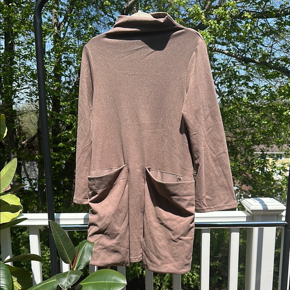 NWOT Mock Neck Warm Dress
